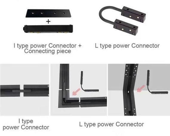 DC48V Low Voltage LED Track Magnetic Track Light Dali Dimmable Slim Version New Trend