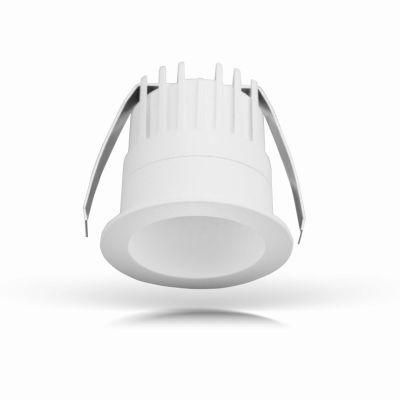 Small Size IP44 1W Ceiling Recessed LED Downlight Round Fixed COB Down Light