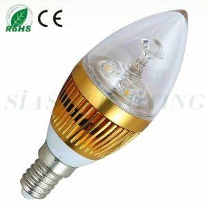 Aluminum Alloy Shell 1x3w LED Warm White Lamp Spotlight 3W E14 3000k AC110-240V