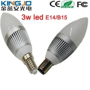 Bridgelux Chip B15 E14 3W LED Candle Light