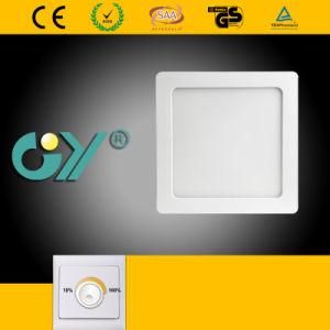Dimmable 12W Square Super Slim Surfaced Mounted LED Panellight