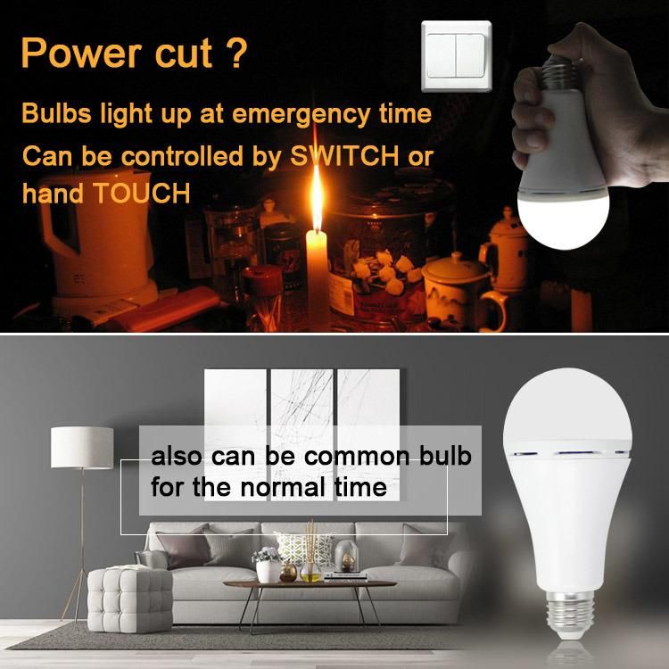 Nepal Market Hot Sell Emergency Rechargeable LED Bulb Home Lighting