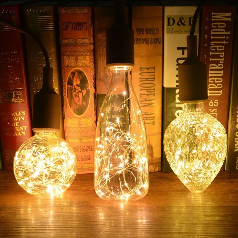 Retro Edison Light Bulb A19 A60 St64 T10 T45 T185 G80 G95 Filament Vintage Lamp