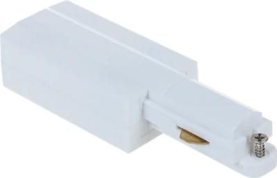X-Track Single Circuit White Power Connector for 3wires Accessories (R)