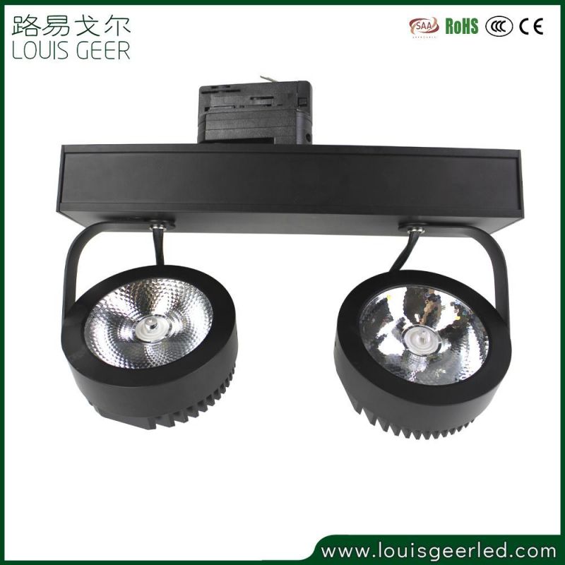 Factory Direct Sale High Quality Office Die-Casting Aluminum Body Adjustable 50W Focus Rail COB LED Track Light