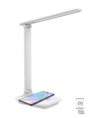 Table Lamp for Study Desk with Wireless Charge