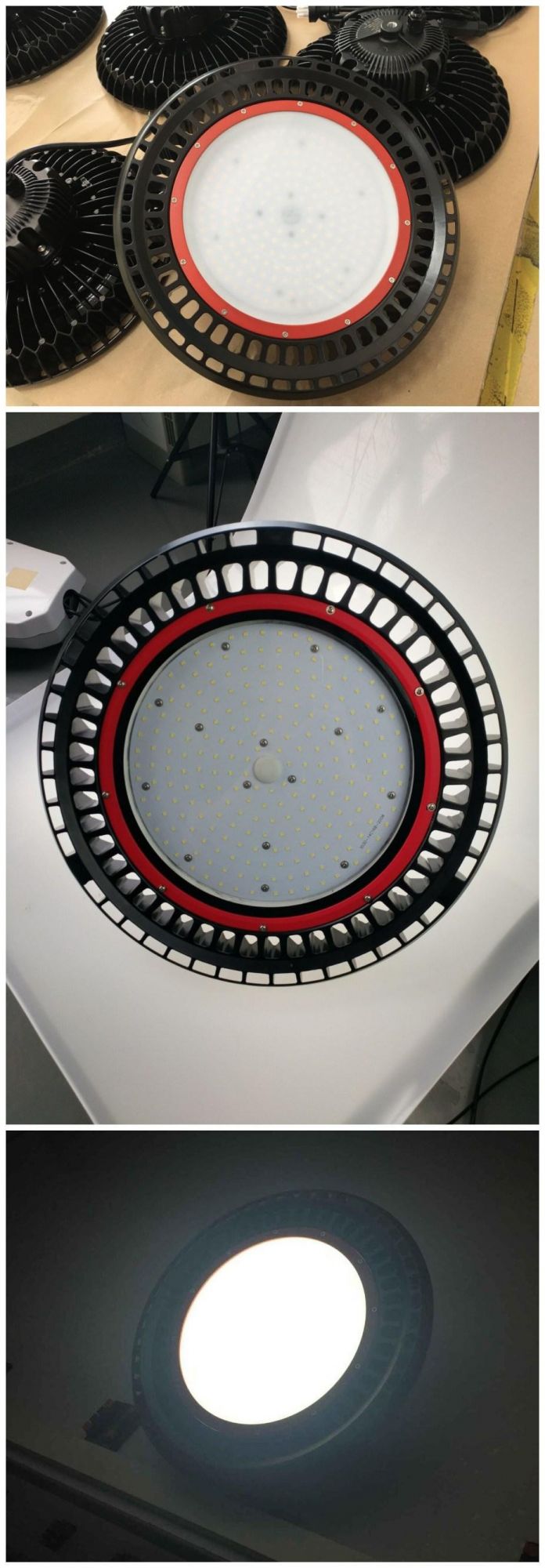 100W IP65 Gas Station Light UFO LED Highbay Light for Warehouse Garage Lighting