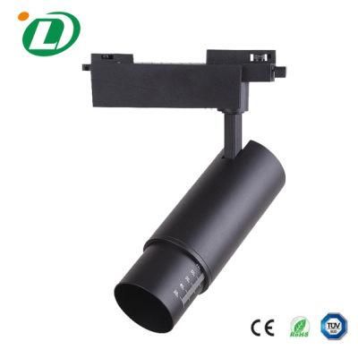 Distributor Angle Change 20W 30W Zoom Modern Spotlights LED Decorative Focusing Track Lights for Indoor Gallery Lights