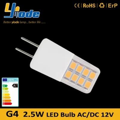 12V G4 LED 3W Equivalent 20W Halogen Bulb
