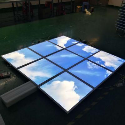 60X60 120X30 40W 6000K PMMA Skylight LED Panel Light