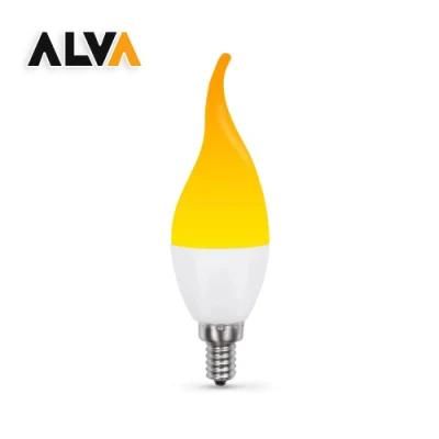 High Lumen Output SMD2835 3W Fire Flame LED Bulb