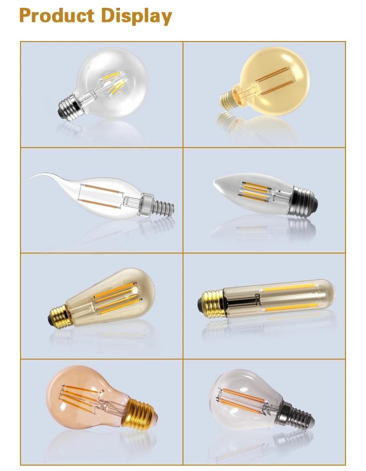 P45 2W LED Filament Bulb Lights with Ce E14
