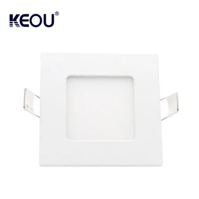 3 Years Warranty 3W 70X70mm Square LED Panel Light