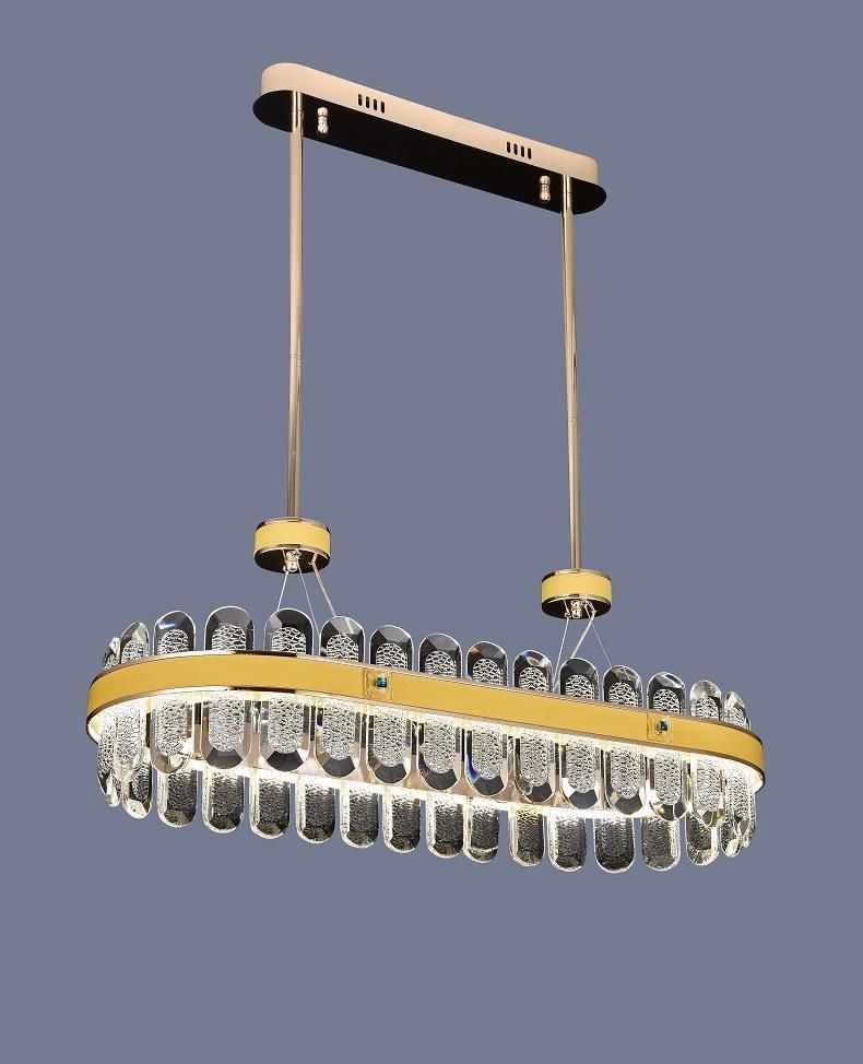 The Latest Fashion Metal Dining Chandeliers Luxury Crystal Chandelier