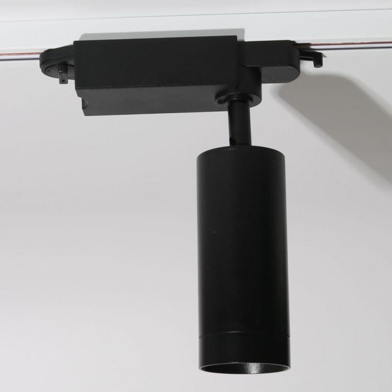 Europe Style Energy Saving LED Track Light Fixture for Shopping Mall GU10 Ceilimg Spot Lighting