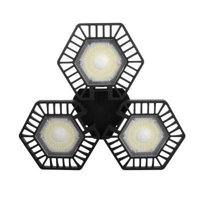 LED Deformable Garage Light Adjustable 60W for Parking Lot