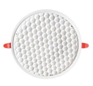 Honeycomb Frameless 12W 18W 24W Adjustable Round LED Panel Light Dimmable Home Office Lighting