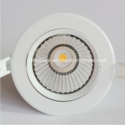 18W White Housing CREE/Epistar COB LED Down Light