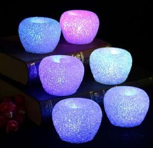 LED Toy Christmas Decoration Gift Craft The Crystal Apple LED Lightings