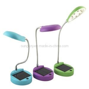 Flexible Rechargeable LED Desk Lamp, Solar Desk Lamp