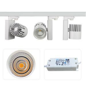 Easy Installation Ce RoHS ETL 30W 40W COB LED Track Lighting for Commercial