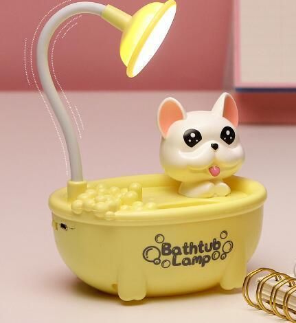 Lovely Cartoon Kids Mini Desk Lamp