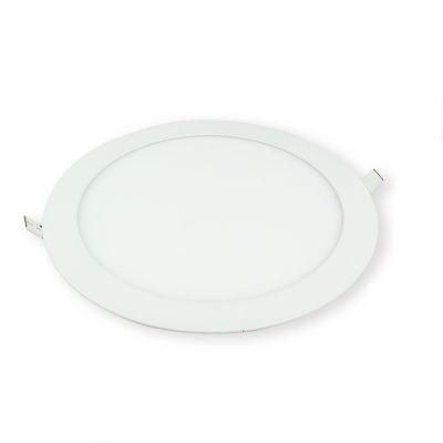 24W Round LED Panel Light PC Fire Resistant Diffuser