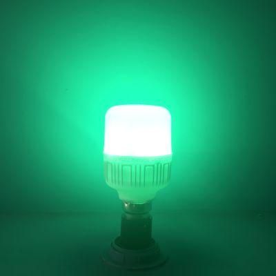 10000K Blue Red Green Wholesale Cheap Price Energy Saving T-Bulb Indoor Lighting LED Light Bulbs