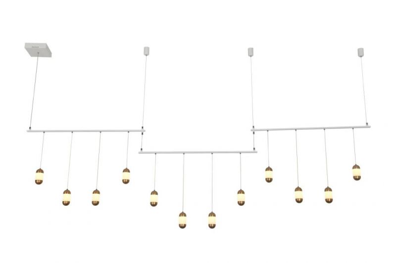 Masivel Vintage Chandelier LED Pendant Light for Living Room Decor