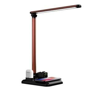 Mobiles Fast Charging Wireless Charger Table Light Desk LED Lamp