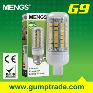 Mengs&reg; G9 9W LED Bulb Light with CE RoHS Corn SMD 2 Years&prime; Warranty (110140003)