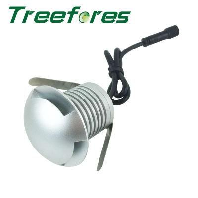 Treefores 3W 12V IP67 Outdoor Mini LED Landscape Lighting