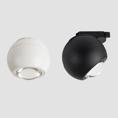 12W Ball Shape Modern Ceiling Lamp Aluminum Decorative Spotlight