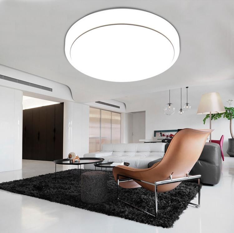 Alva / OEM/ODM Surface Mounted Round Square 12W 18W 24W Replace SMD 3CCT Dimmable Remote Control LED Ceiling Light