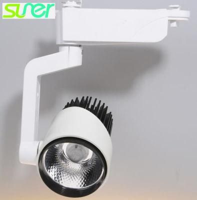 Directional COB Track Light LED Spot Lighting 20W 6500K Cool White