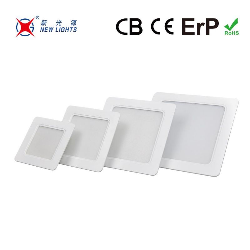 Chinese IP20 IP65 LED Small Panel Light Back Emission Recessed with ERP