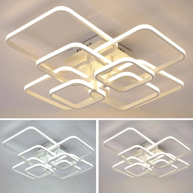 China Supplier Color Change Acrylic LED Ceiling Lamp Fixture