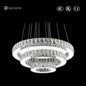 LED Crystal Chandelier Lighting Ceiling Lamp Fixture Dining Room Pendant Light