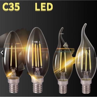 E14 LED Candelabra Bulbs 40W Equivalent Light 2700K Soft White