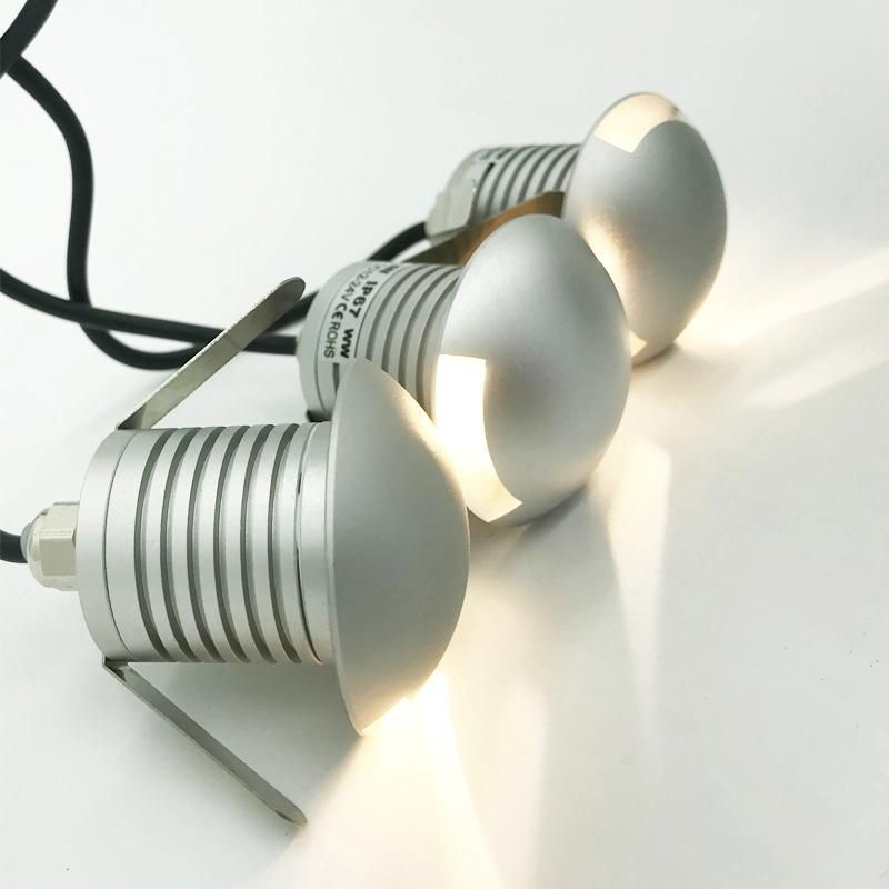 3W DC 12V IP67 Mini LED Spotlight for Wall Stair Light