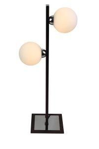 Modern Table Lamp 2*G9 Max 28W Glass Desk Lamp for Bedroom Hotel Office