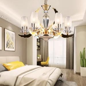 Crystal Glass Lampshade Acrylic Modern Style Pendant Lamp