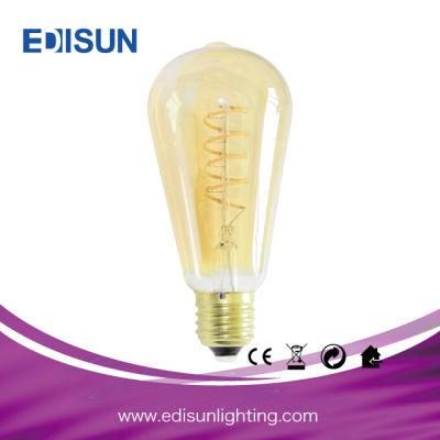 E27 3.5W Ce and Rhos Filament LED Light