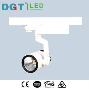 Aluminum 35W 4 Wire Commercial LED Track Spot Light