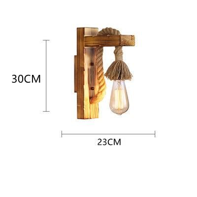 Wall Lamp Woodoutdoor Aluminum Crystal Spotlight LED Wall Light