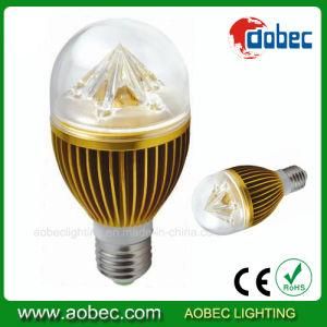 LED Bulb Lamp 5W Golden Aluminum