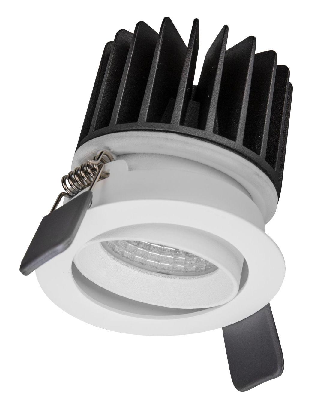 Small Recessed Ceiling Spotlight Indoors COB LED Down Lighting Fixture