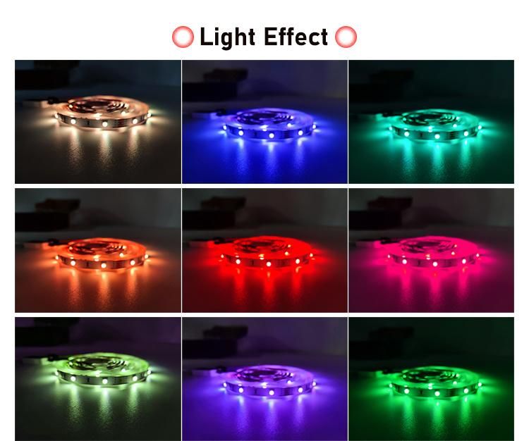 New Design Bedroom Indoor RGB 5050 5V LED Strip Lights