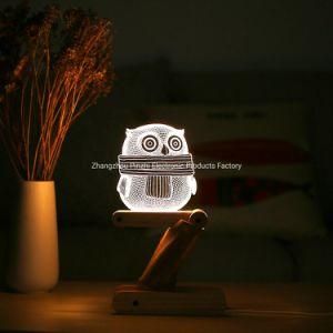 Creative Innovative Young Children 3D Illusion LED Party Decoration Lamp
