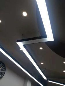 Office Building Ceiling Pendant LED Linear Light Line Shape Lighting, Suspended LED Light, Color Temperature 2700-6500K